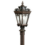 Kichler Lighting - Kichler Lighting 9559LD Tournai, Four Light Post Mount, Miscellaneous - Bulb Not Included.Tournai Four Light P Londonderry Clear Se *UL: Suitable for wet locations Energy Star Qualified: n/a ADA Certified: n/a  *Number of Lights: 4-*Wattage:60w Candelabra bulb(s) *Bulb Included:No *Bulb Type:Candelabra *Finish Type:Londonderry