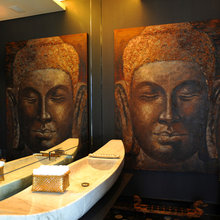 restrooms