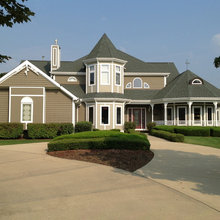 Outside