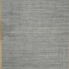 Handloom Wool Silver Contemporary Super Grass Rug., 8'x10'