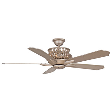 Wind River WR1431 Estela 52" 5 Blade Hanging Indoor Ceiling Fan - Iced Gold