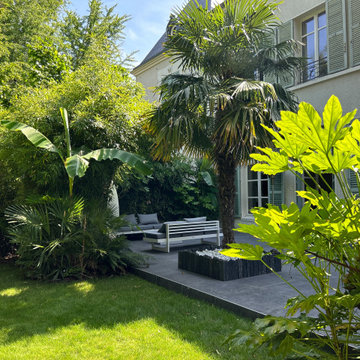 Réalisation d'un jardin tropical