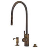 Waterstone Positive Lock Pulldown Kitchen Faucet-3 Piece Suite - 5400-3-07