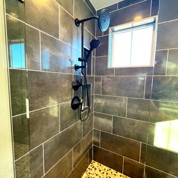 Modern Charcoal Bathroom