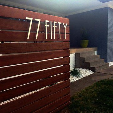 Modern House Numbers