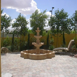 Fountain 020a - Outdoor Fountains And Ponds