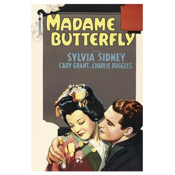 "Vintage Film Posters: Madame Butterfly" Digital Paper Print, 34"x50"