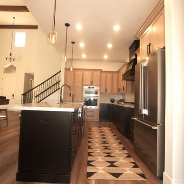 John and Karen Locke kitchen Before and After