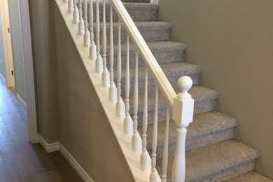 Inspiration for a staircase remodel in Las Vegas