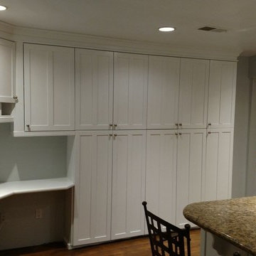 Kitchen Cabinet Refinish Wood to White