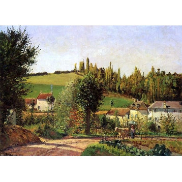 Camille Pissarro Path of l-Hermitage at Pontoise Wall Decal