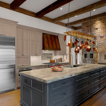 Rustic Chicago North Shore Kitchen
