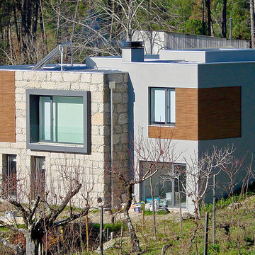 Moradia de estilo contemporâneo