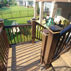 New Deck Build in Milton, Georgia - Deck Tiles And Planks