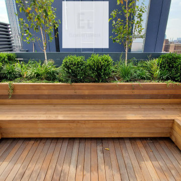 Ipe Roofdeck Condo Common Area Long Island City, NY