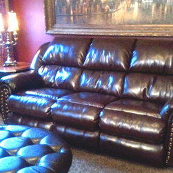 Tuscan Living Room Design - Sofas