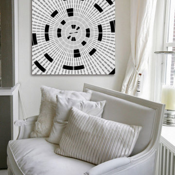 "Momentary Exclusion" Painting Print on Wrapped Canvas