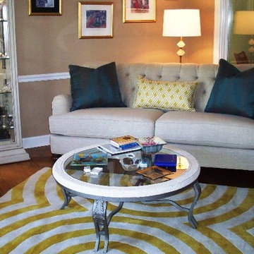A great customer re-designs a room we did years ago