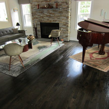 dark wood floors