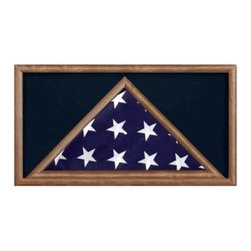 Burial Flag Display Cases - Flag Shadow Box - Products