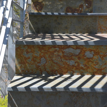 Lake Street House Front Stair