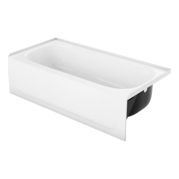 PROFLO PFB16R 60" X 30" Enameled Steel Soaking Bathtub - Three - White