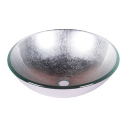 Foil Silver Vessel Basin - Products