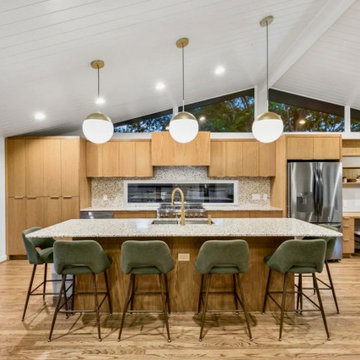 75218 Old Lake Highlands Kitchen and Living Room Remodel