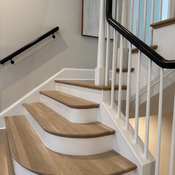 Project #138 | An Elegant Entry Staircase