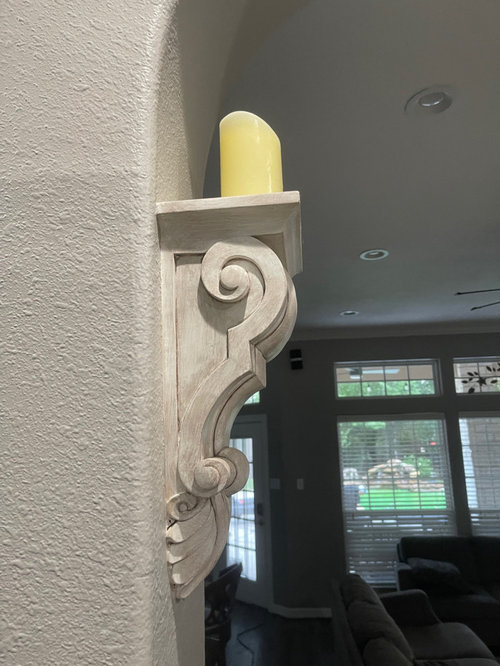 How to remove Corbels?
