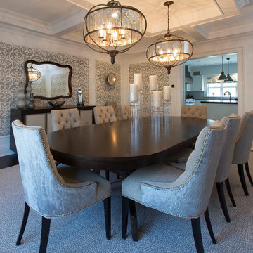 Syosset Dining Rooms by Margali and Flynn Designs