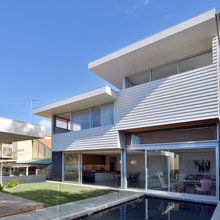 Rear of house