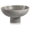 Kumasi Glazed Stoneware Footed Bowl