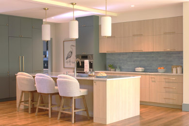 Trendy kitchen photo in Boston
