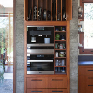 Sebastapoll Residence - Mahogany Kitchen