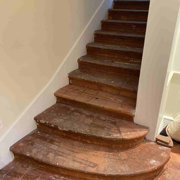 Renovating a Terracotta Tiled Staircase in Maidenhead