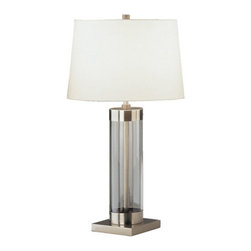 Robert Abbey Andre Table Lamp Antique Nickel - Table Lamps