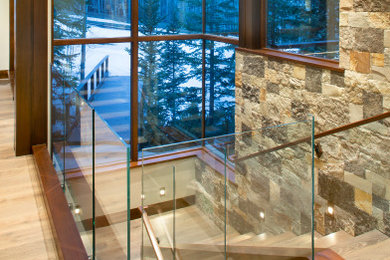 Minimalist home design photo in Denver