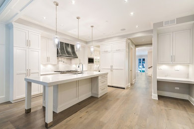 Example of a kitchen design in Chicago