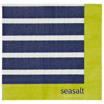 Seasalt Sailor Stripe Paper Napkins, Set of 20