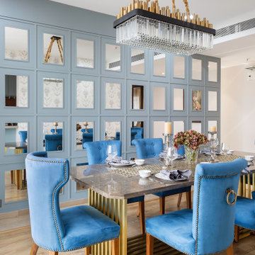 Wingback chairs for plush seating