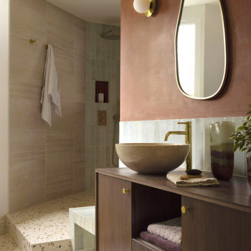 Rénovation complète d'un appartement avec style transitionnel