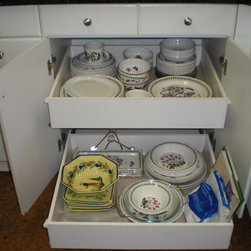 Pull Out Shelves for Base Kitchen Cabinets - Kitchen Drawer Organizers