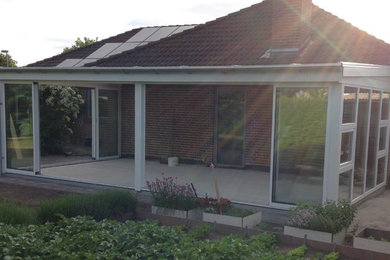 This is an example of a scandinavian home design in Esbjerg.