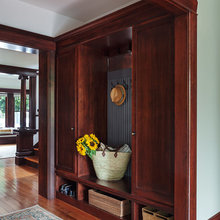 honey floors+softgreen walls