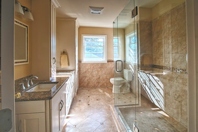 Bathroom - transitional bathroom idea in New York
