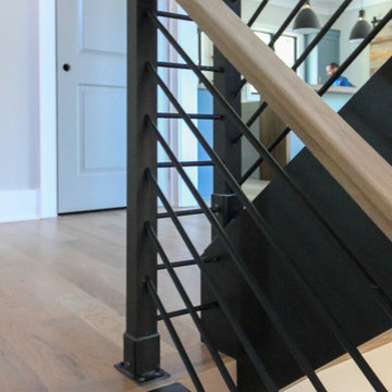 Project #52 | Minimalist Open Riser Stairway