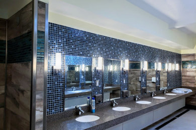 Example of a beach style bathroom design in San Francisco
