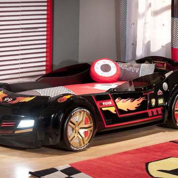 Car bed kids bedroom - Night Rider