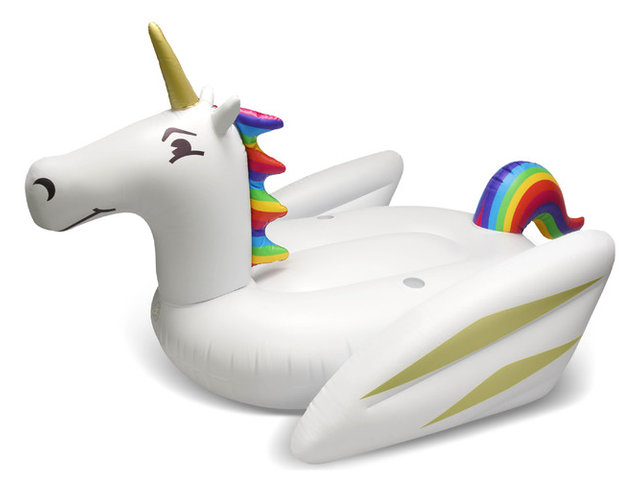 giant unicorn raft